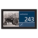 Room Number Sign w/No Smoking Symbol