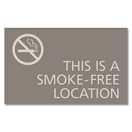 Smoke-Free Location - No Smoke Symbol