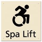 Spa Lift w/Dynamic ISA Symbol - Large