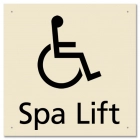 Spa Lift w/ISA Symbol - Large