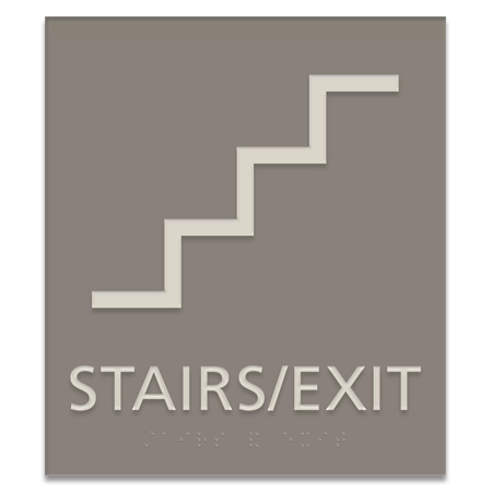 Stairs/Exit Sign