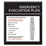 Standard Entrance Evacuation Plans - CA Compliant