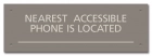 State Pool Sign - Accessible Phone