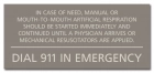 State Pool Sign - Dial 911 In Emergency - Nevada Compliant