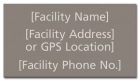 State Pool Sign - Emergency Location Sign