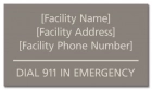 State Pool Sign - Emergency Sign