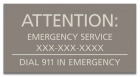 State Pool Sign - Emergency Sign - Utah Compliant