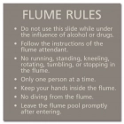 State Pool Sign - Flume Rules - Minnesota Compliant