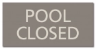 State Pool Sign - Pool Closed - North Carolina Compliant
