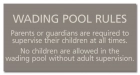 State Pool Sign - Pool Rules - New Jersey Compliant