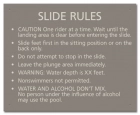 State Pool Sign - Pool Rules - Oregon Compliant