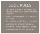State Pool Sign - Slide Rules - Minnesota Compliant