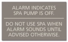 State Pool Sign - Spa Rules - Florida Compliant