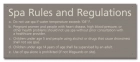State Pool Sign - Spa Rules - Montgomery, AL Compliant