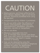 State Pool Sign - Spa Rules - New York Compliant