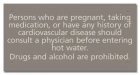 State Pool Sign - Spa Warning - OK Compliant