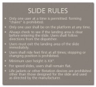 State Pool Signs - Slide Rules - Ohio Compliant