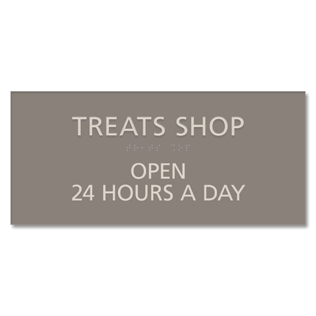 Treats Shop Sign