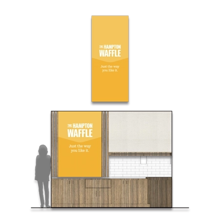 Waffle Wall Graphic