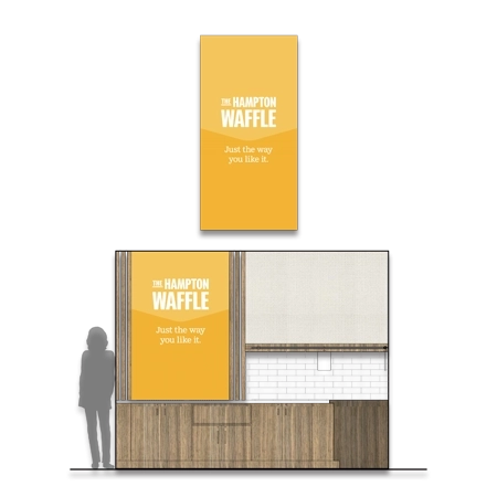 Waffle Wall Graphic