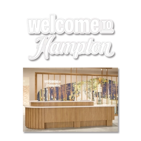 Welcome To Hampton Sign(New Build Only)