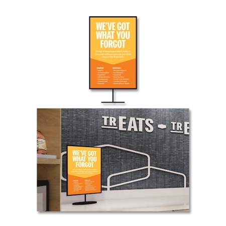 We've Got What You Forgot Countertop Sign