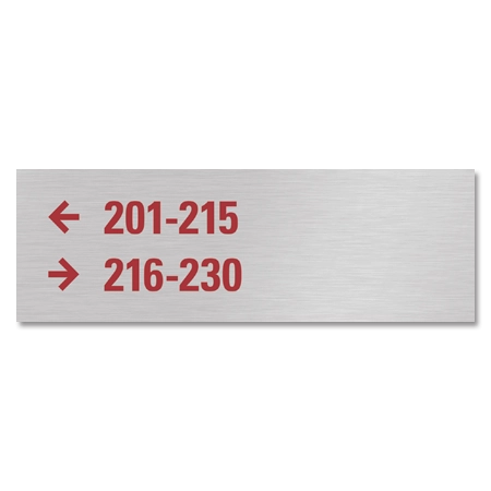 2-Line Directional Sign