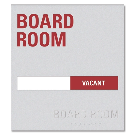 3-Line Sliding Panel Sign