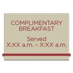 4-Line Common Room Sign