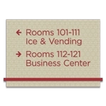 5-Line Directional Sign