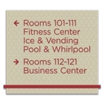 7-Line Directional Sign