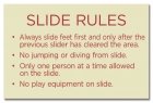 Arkansas Slide Rules Sign