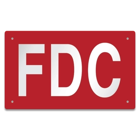 Fire Department Connection (FDC) Sign