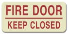 Fire Door - Keep Closed Label - 4 Pack