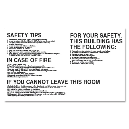 Georgia Required Safety Sign -  .125 Inch Acrylic