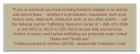Jacksonville, Florida Human Trafficking Notice - Acrylic