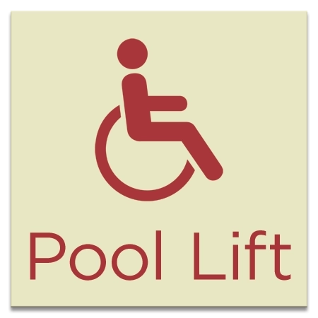 Pool Lift w/ ISA Symbol