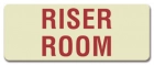 Riser Room Label