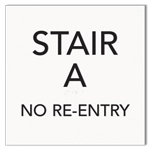 Stair ID (No Re-Entry) - Houston Code 3 Floors or Less