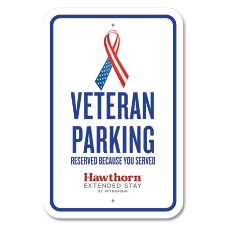 Veteran Parking Sign