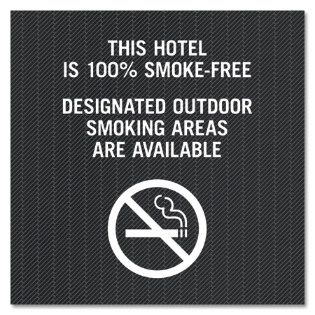100% Smoke-Free Sign