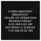 12-Line Informational Sign