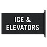 2-Line Flag Overhead Sign