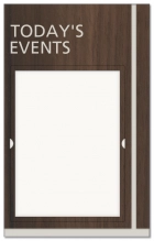 2-Line Informational Sign w/ Insert Window