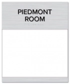 2-Line Meeting Room Sign w/Window
