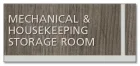 3-Line Common Room Sign (Extended Length)