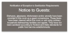 Exception to Sanitization - Florida Code