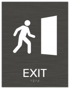Exit Sign w/ Symbol