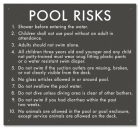 Georgia Pool Risks Warning Sign