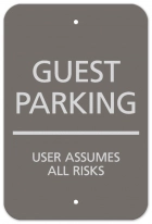 Guest Parking Sign